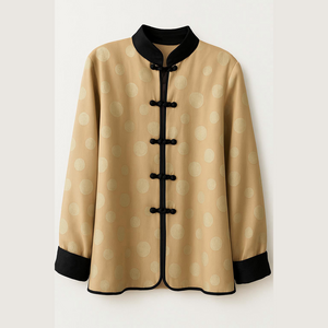 White Ginger hand woven 100% silk Indo - Chic jacket.